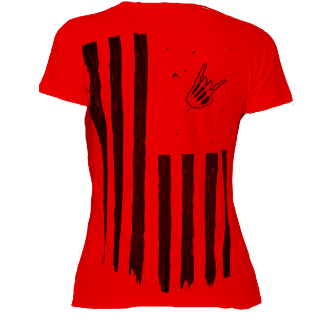 T-shirt femme US FLAG
