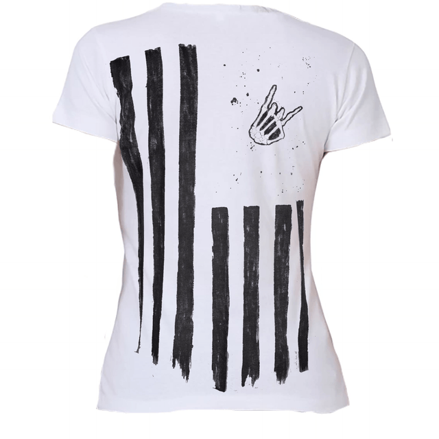 T-shirt femme US FLAG